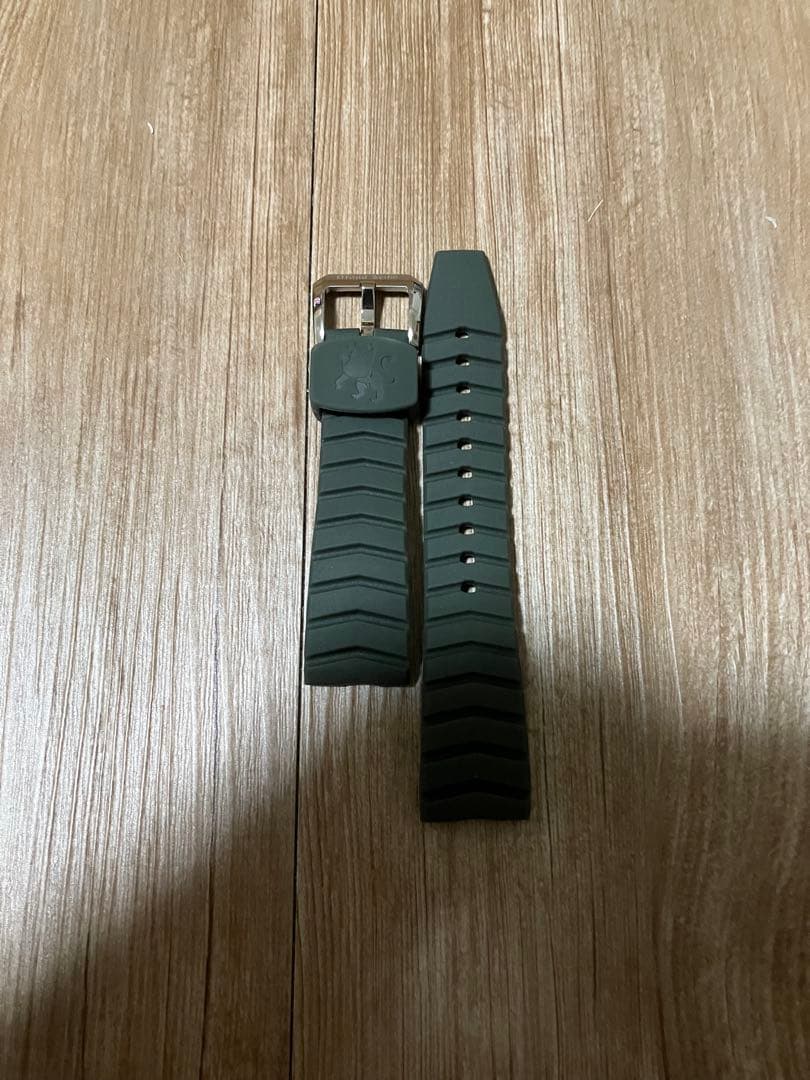 【非売品】Grand Seiko グリーンラバーベルト　ラグ幅21mm