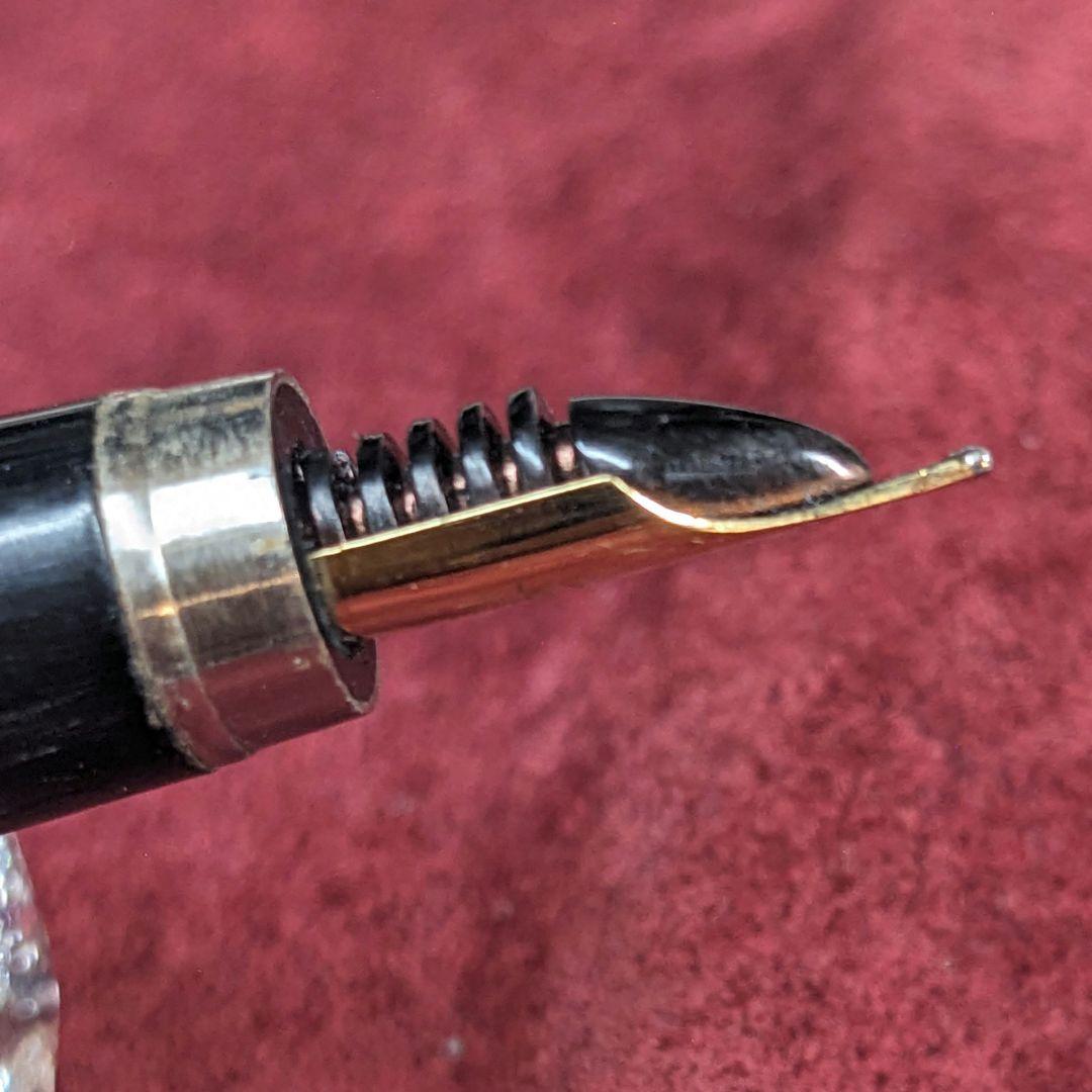 Sailor 18K スターリングシルバー軸 万年筆 稀少品