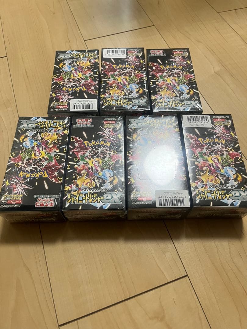 ポケモンカード　シャイニートレジャー　未開封ボックス　シュリンク付き　即日発送