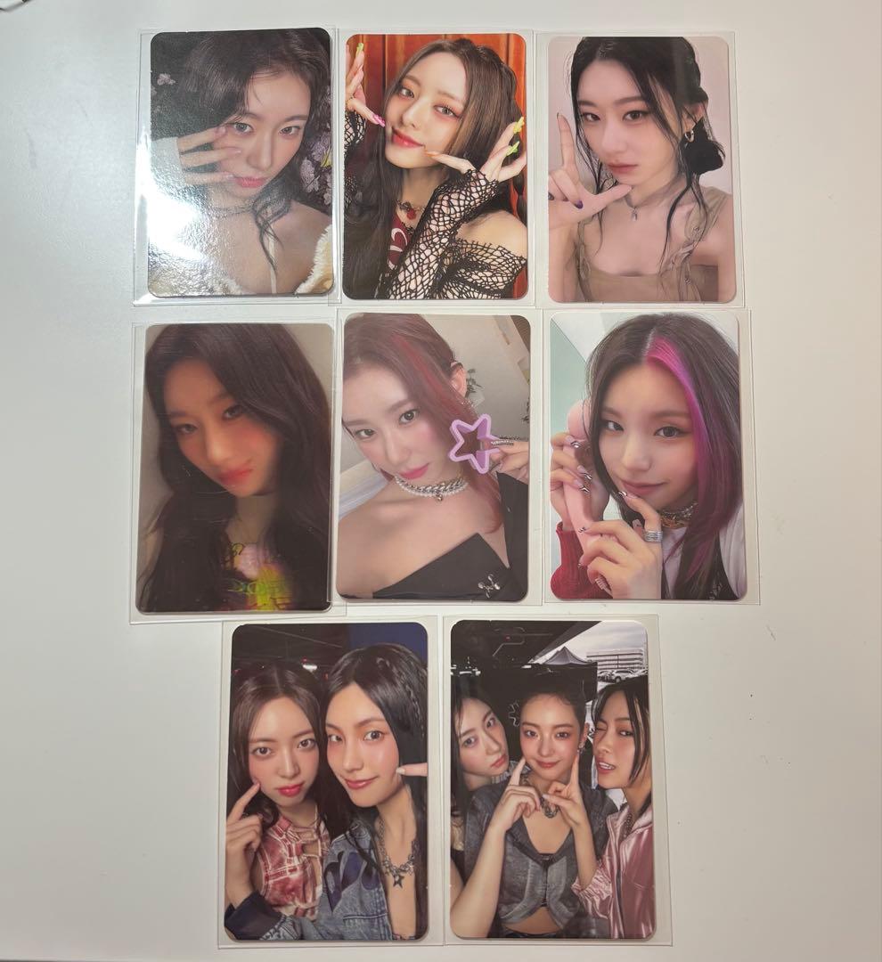 itzy トレカ まとめ売り 8枚 リア イェジ リュジン チェリョン ユナ