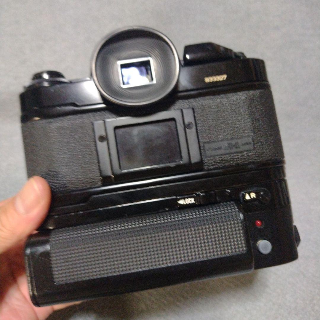 作動品】Canon A-1 モードラ2個レンズ2個セット キャノン 電池12本