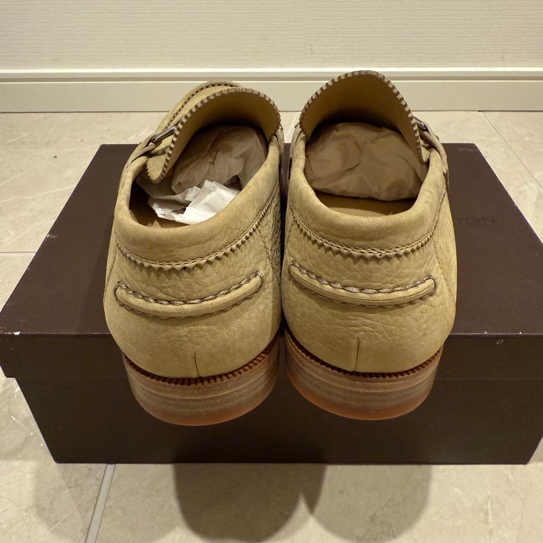 Louis Vuitton ベージュ モカシン size8