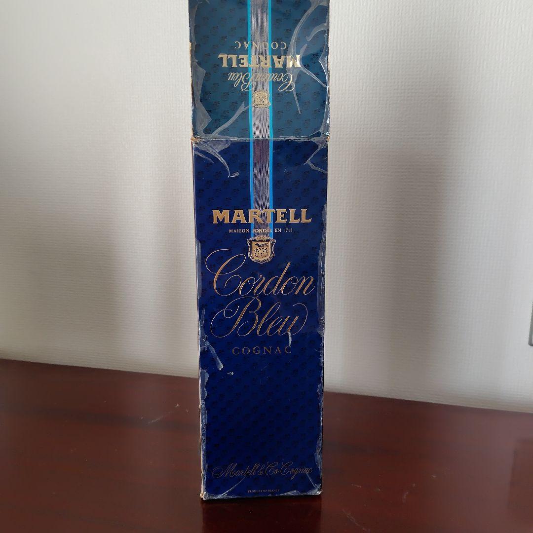 未開栓 Martell Cordon Bleu コニャック 箱入り 青ラベル