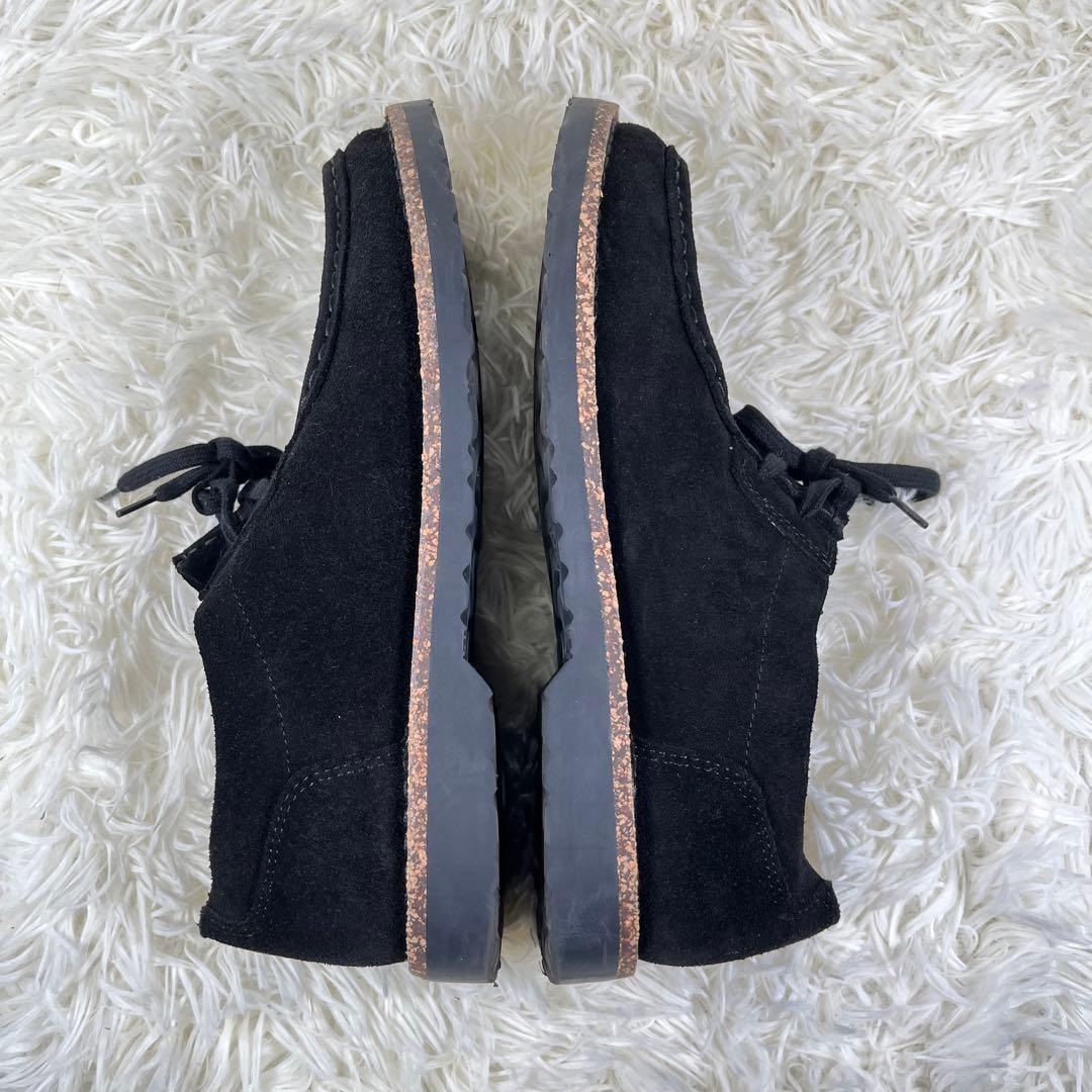 極美品 BIRKENSTOCK　PASADENA  MEN Ⅲ　ブラックスエード