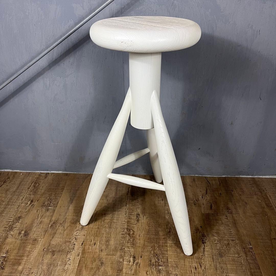 アルテック ロケット バースツール EA001 ホワイトラッカー