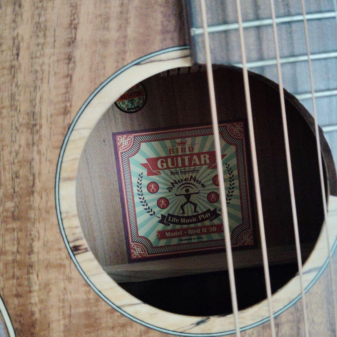 aNueNue （アヌエヌエ）M30 トップ単板、オールアカシアギター - メルカリ