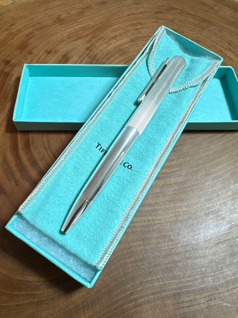 Tiffany & Co. シルバーボールペン 専用ケース付き Tiffany 専用ケース付き