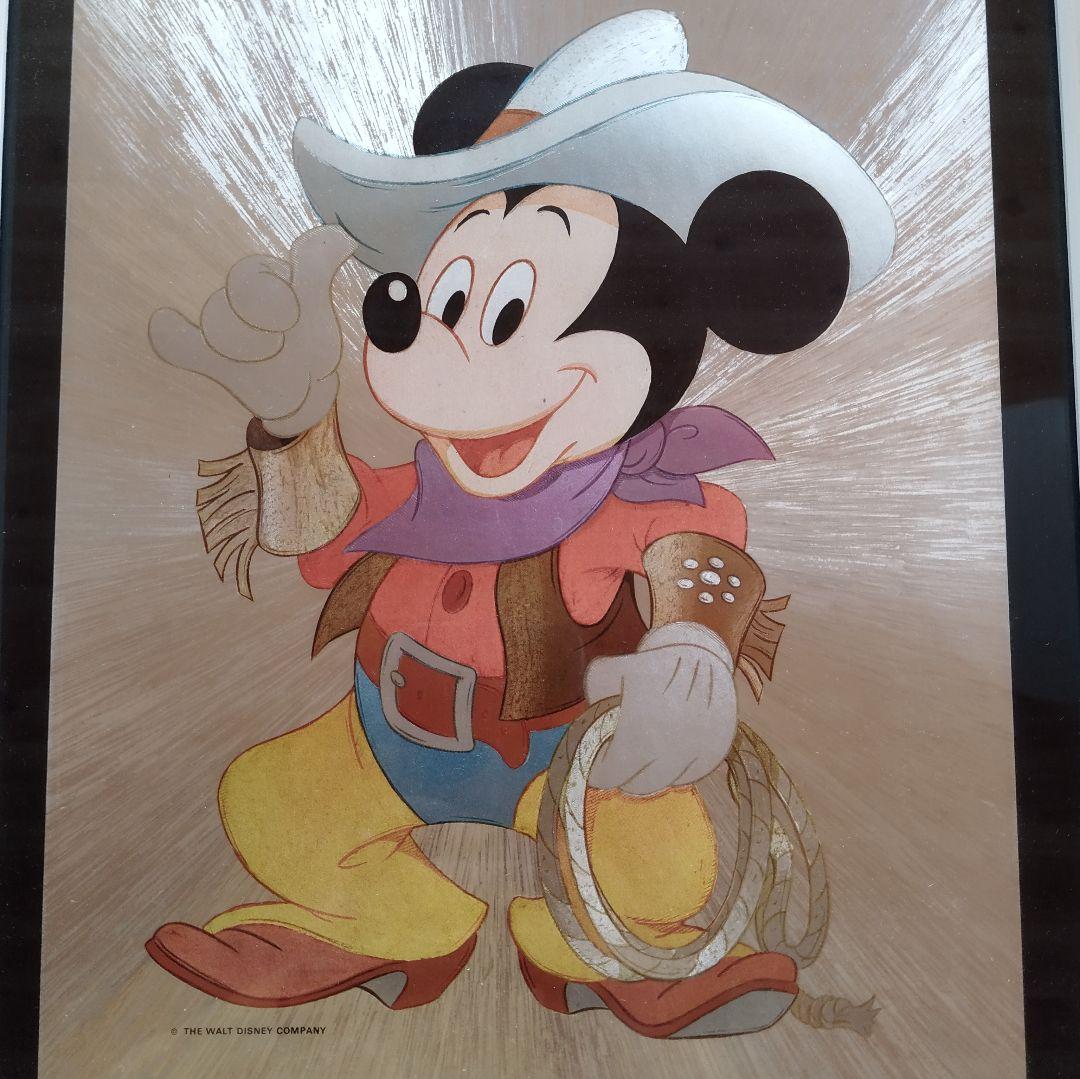 THE WOLT DISNEY COMPANY エッチングアート アルミアート