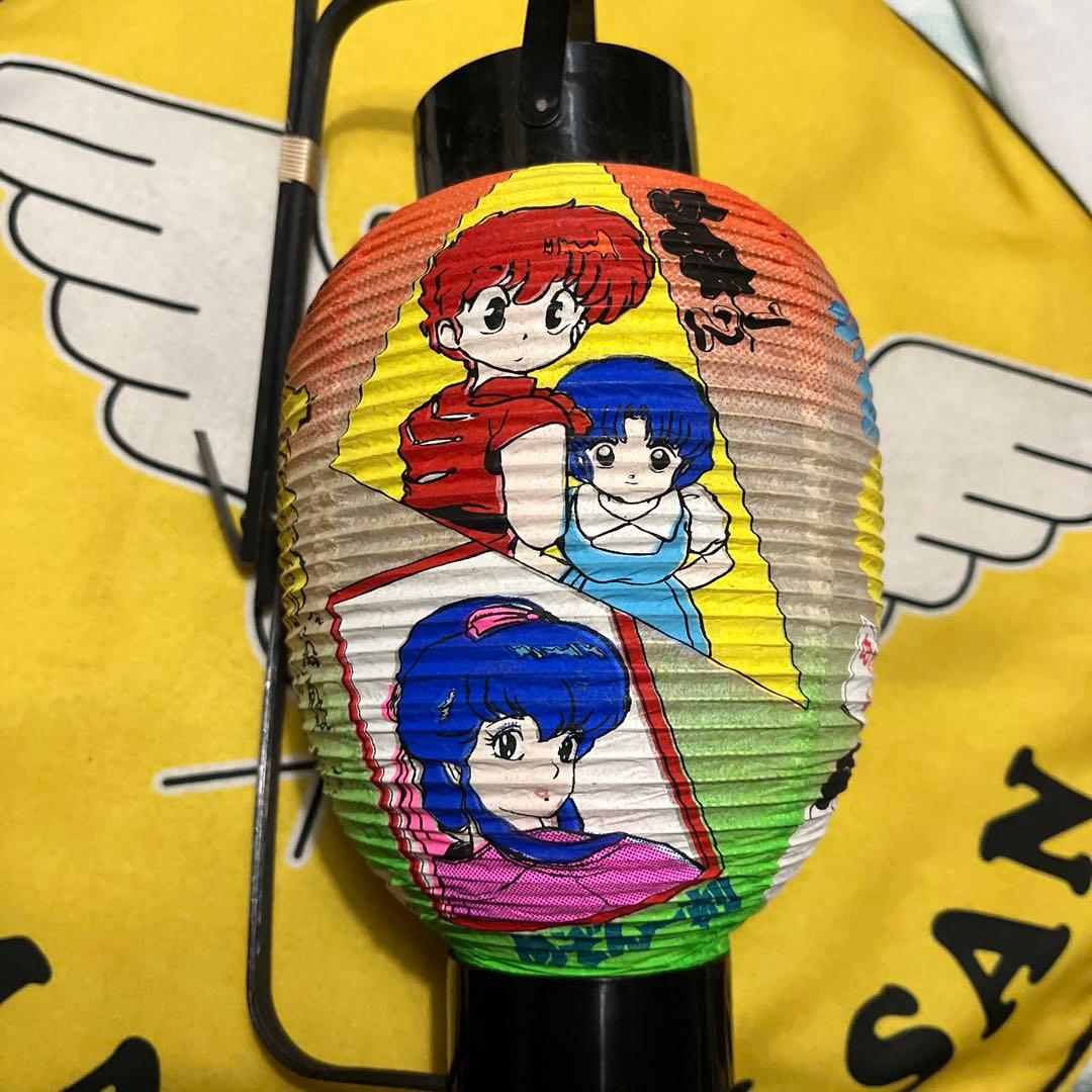 KAC らんま1/2 うる星やつら めぞん一刻 YAWARA 提灯 5個セット