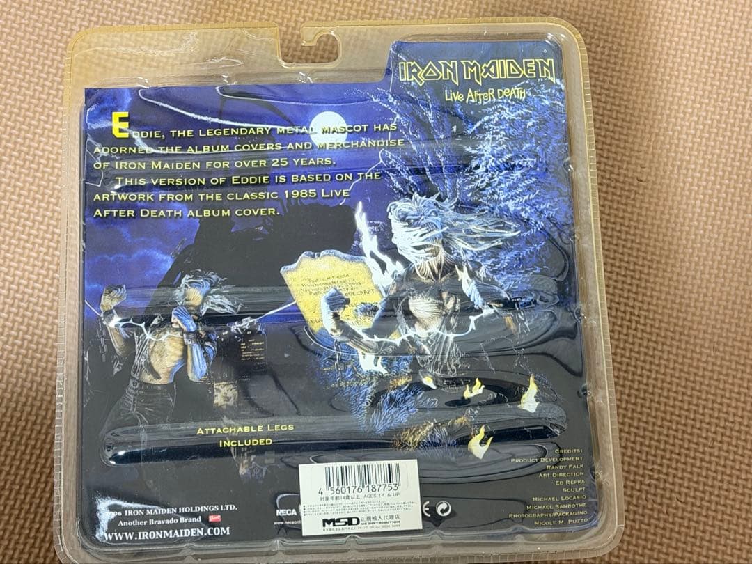 NECA アイアン・メイデン Live After Death フィギュア
