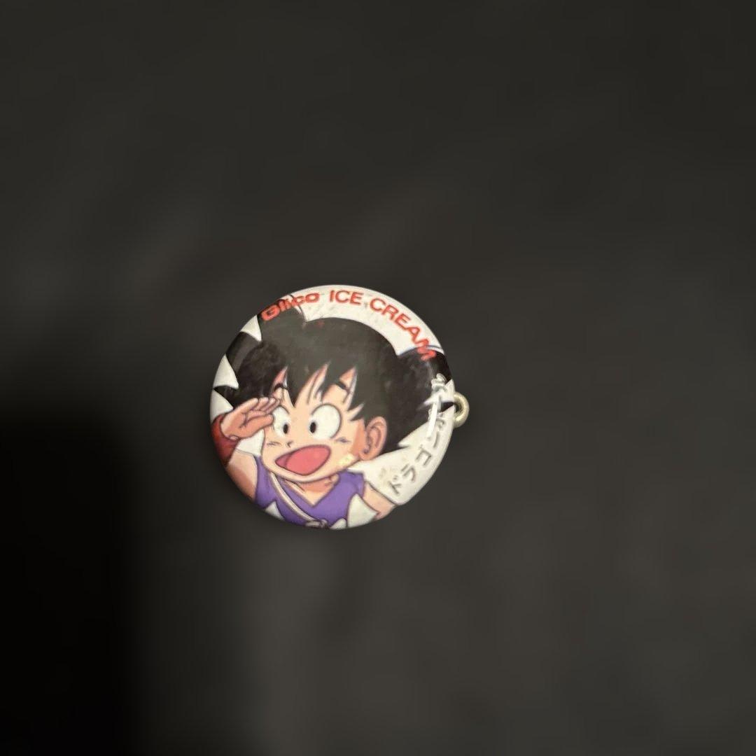 昭和レトロ ドラゴンボール バッジプレゼント グリコ アイスクリーム