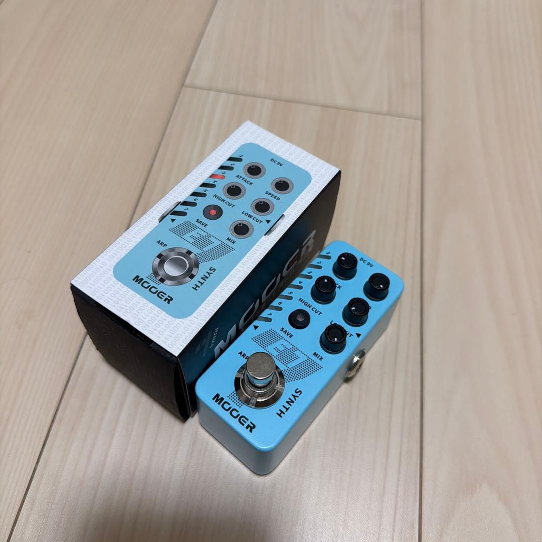 MOOER E7 ポリフォニック ギターシンセサイザー Amazon | Mooer E7 シンセ ポリフォニックギターシンセ