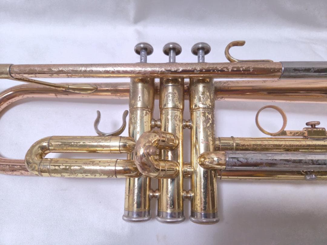 【赤ベル・中級モデル】YAMAHA YTR-333 トランペット #2258