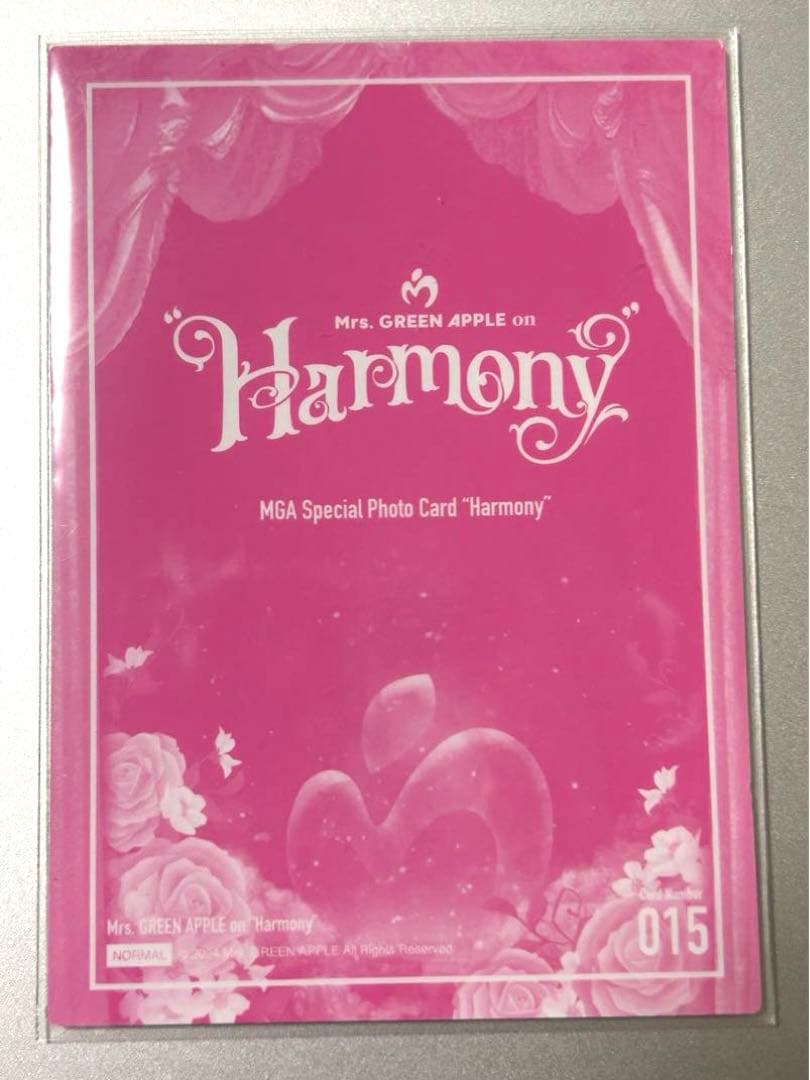Mrs. GREEN APPLE Harmony フォトカ コンプリートセット Mrs. GREEN