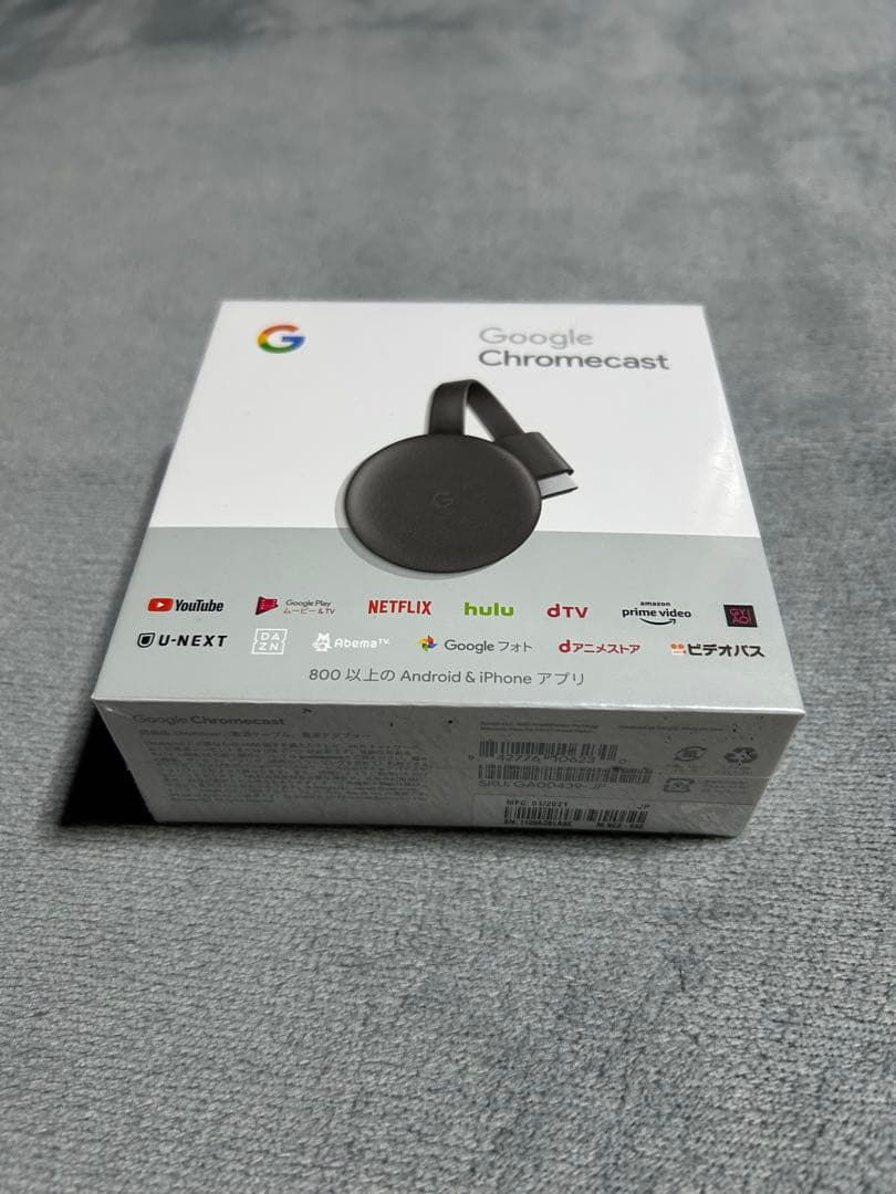 新品 未開封 Google Chromecast高 品質