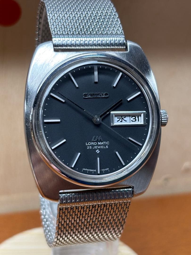 セイコー ロードマチック美品 高精度なCal56系搭載2024年8月OH済み