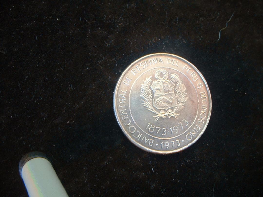 美品】アンティーク 日本ペルー修好100周年記念 100ソル銀貨コイン