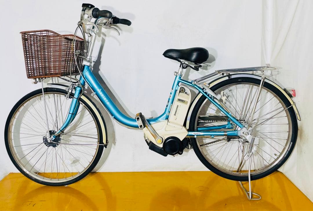 送料無料条件付き BRIDGESTONE 24型電動自転車中古車