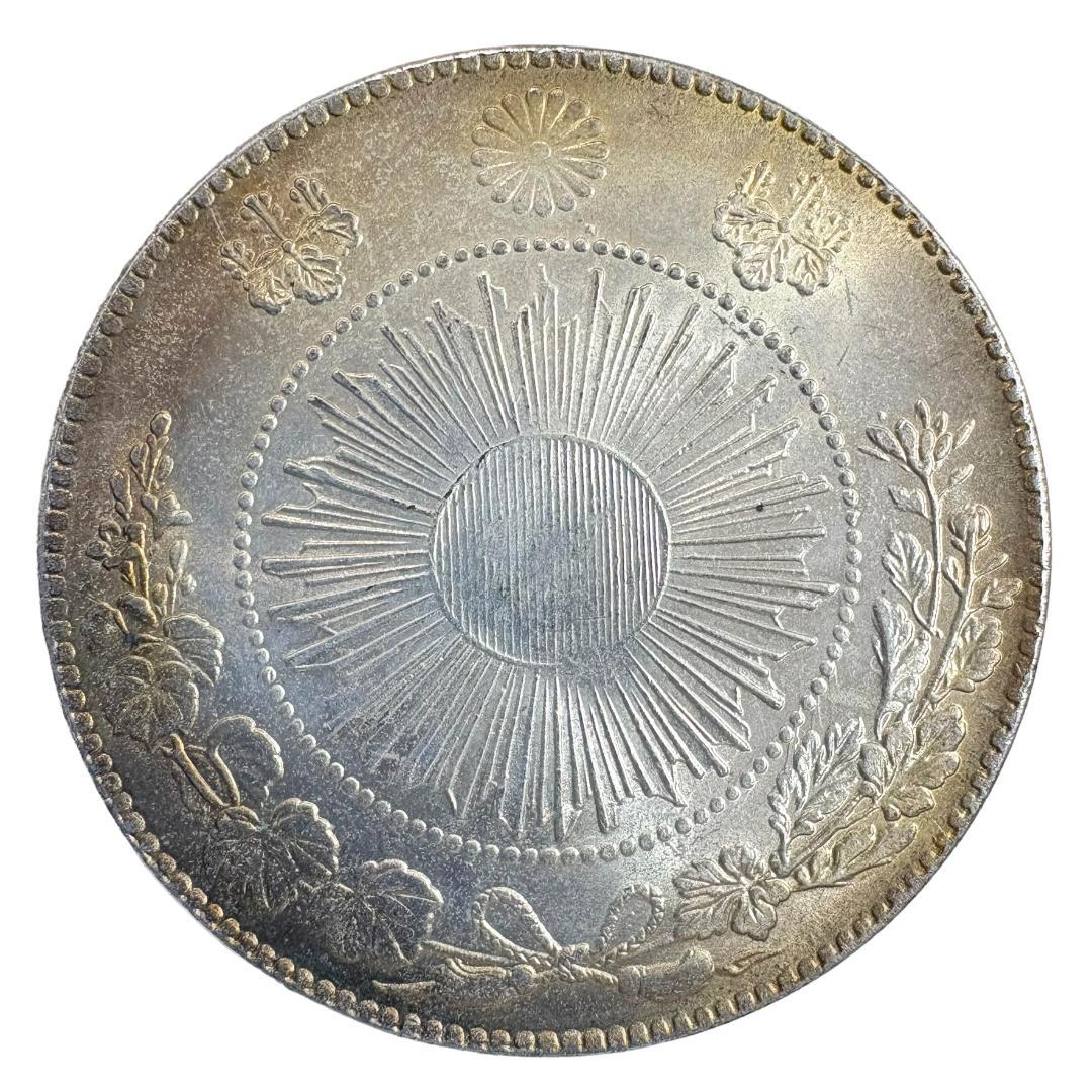 旧一圓銀貨 明治三年 トーン加工 レプリカコイン 旧1円銀貨 - メルカリ