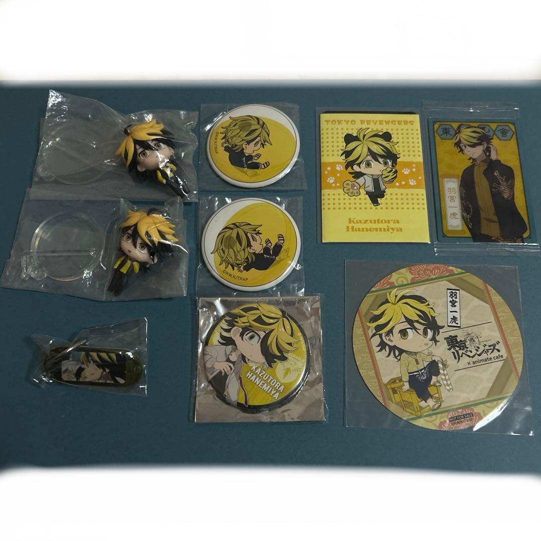 東京リベンジャーズ 東リべ 羽宮一虎 フィギュア 缶バッジ - メルカリ
