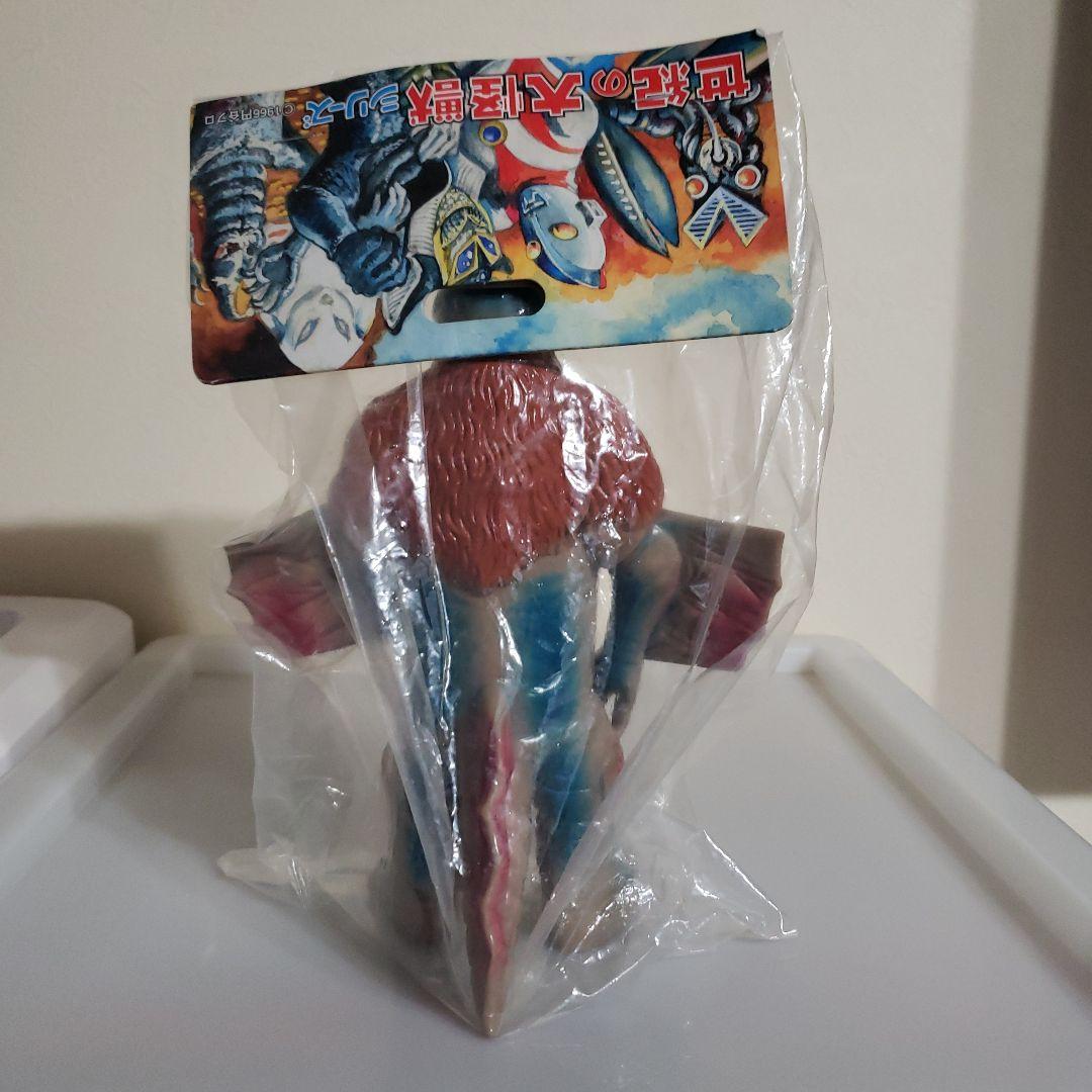 マーミット ソフビ ウルトラマン 未開封 怪獣 青赤 マーミット ソフビ