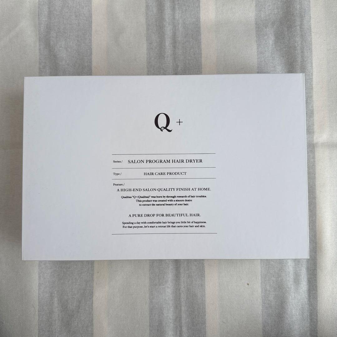 新品未使用・クオリタスヘアドライヤー　シャンパンゴールド