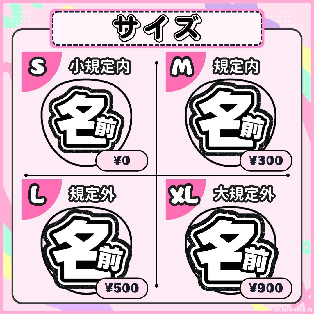 うちわ文字 オーダー 文字パネル 連結団扇 連結パネル ハングル ネーム