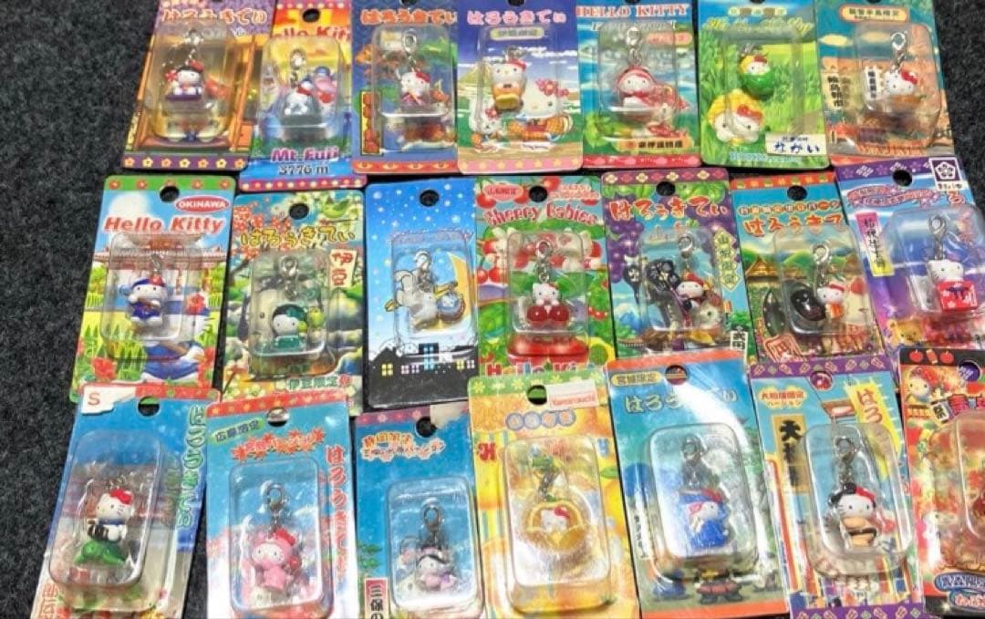 ご当地キティまとめ売り根付など