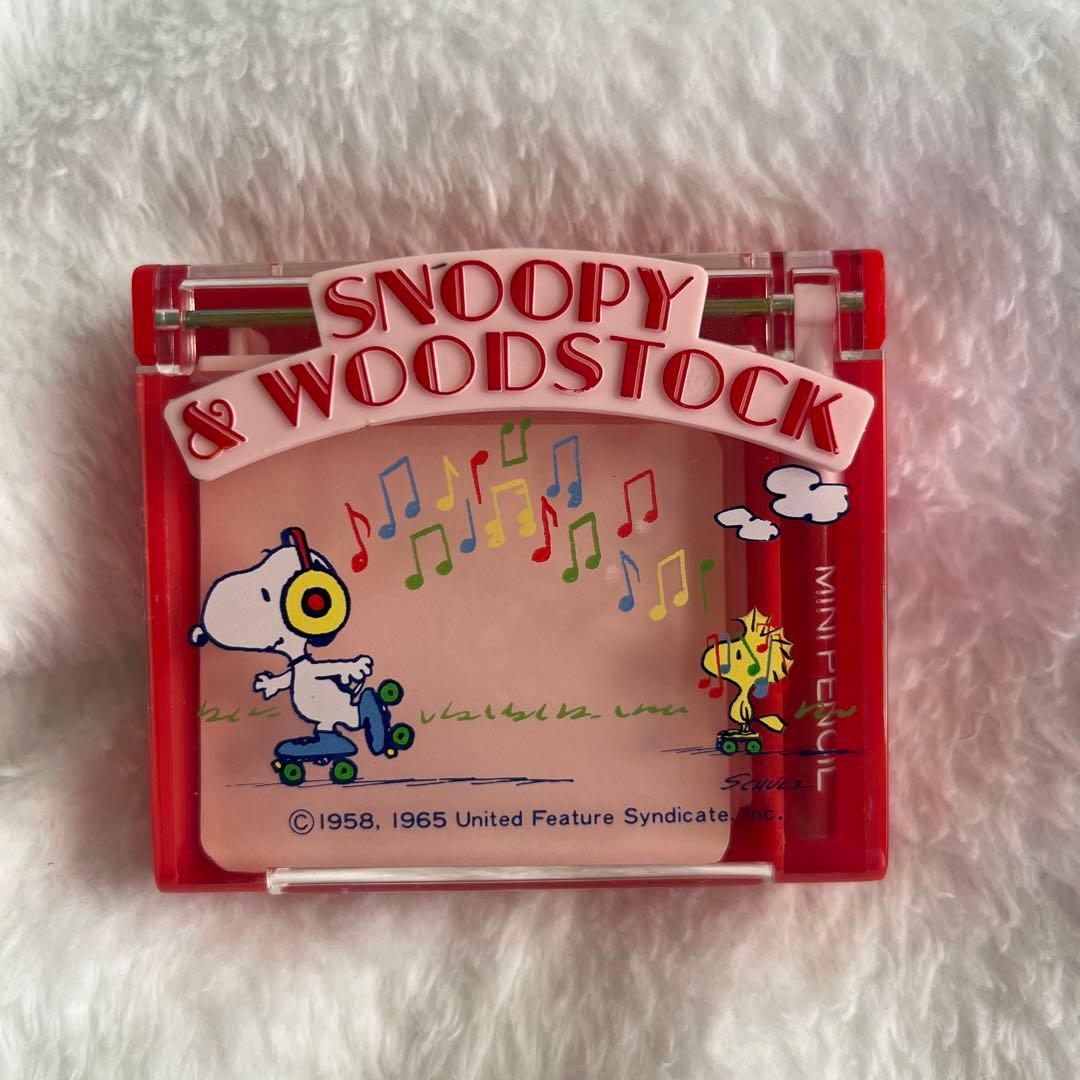 昭和レトロ　サンリオ スヌーピー がま口ポーチ　下敷き　メモ帳　まとめ売り