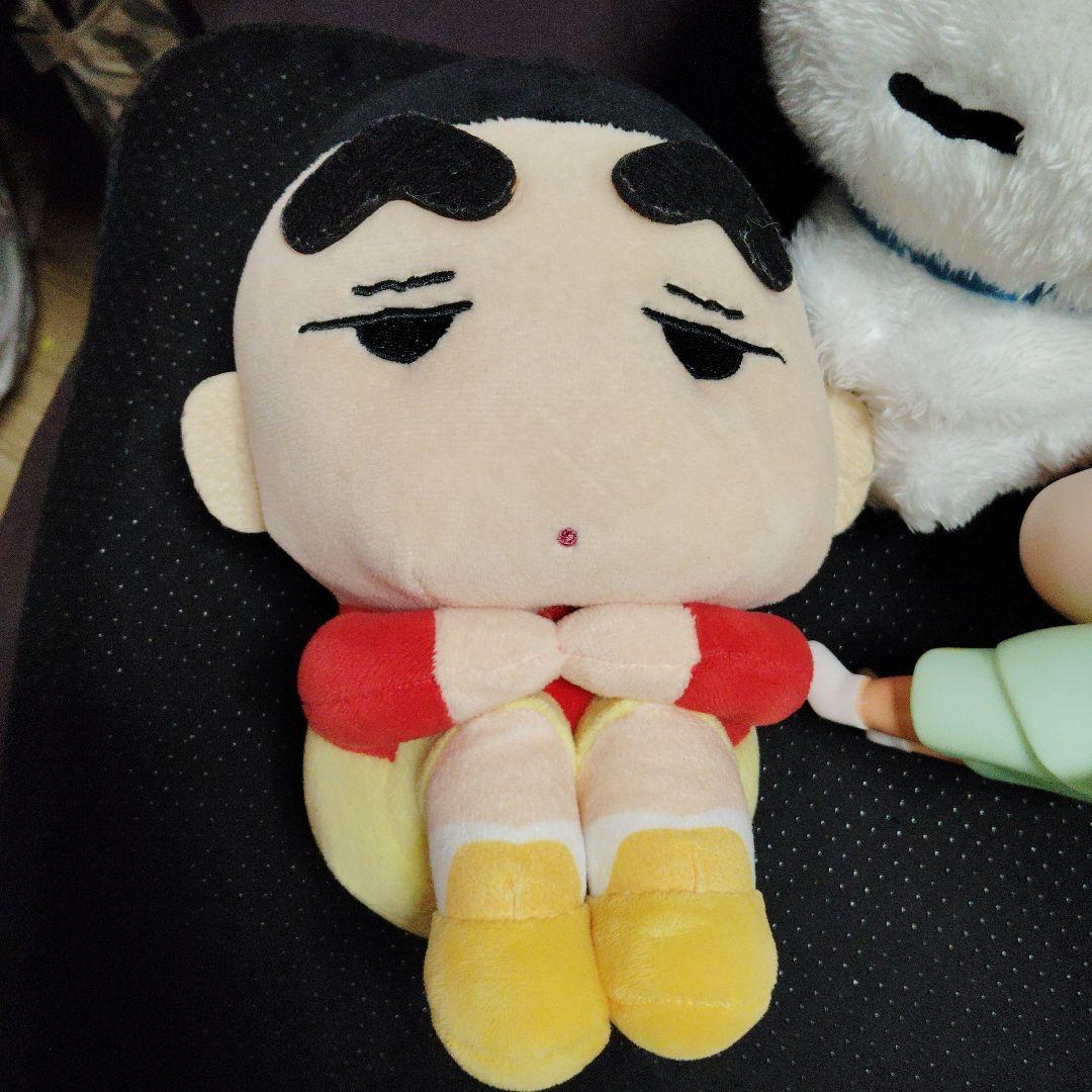 クレヨンしんちゃん ぬいぐるみとフィギュアセット