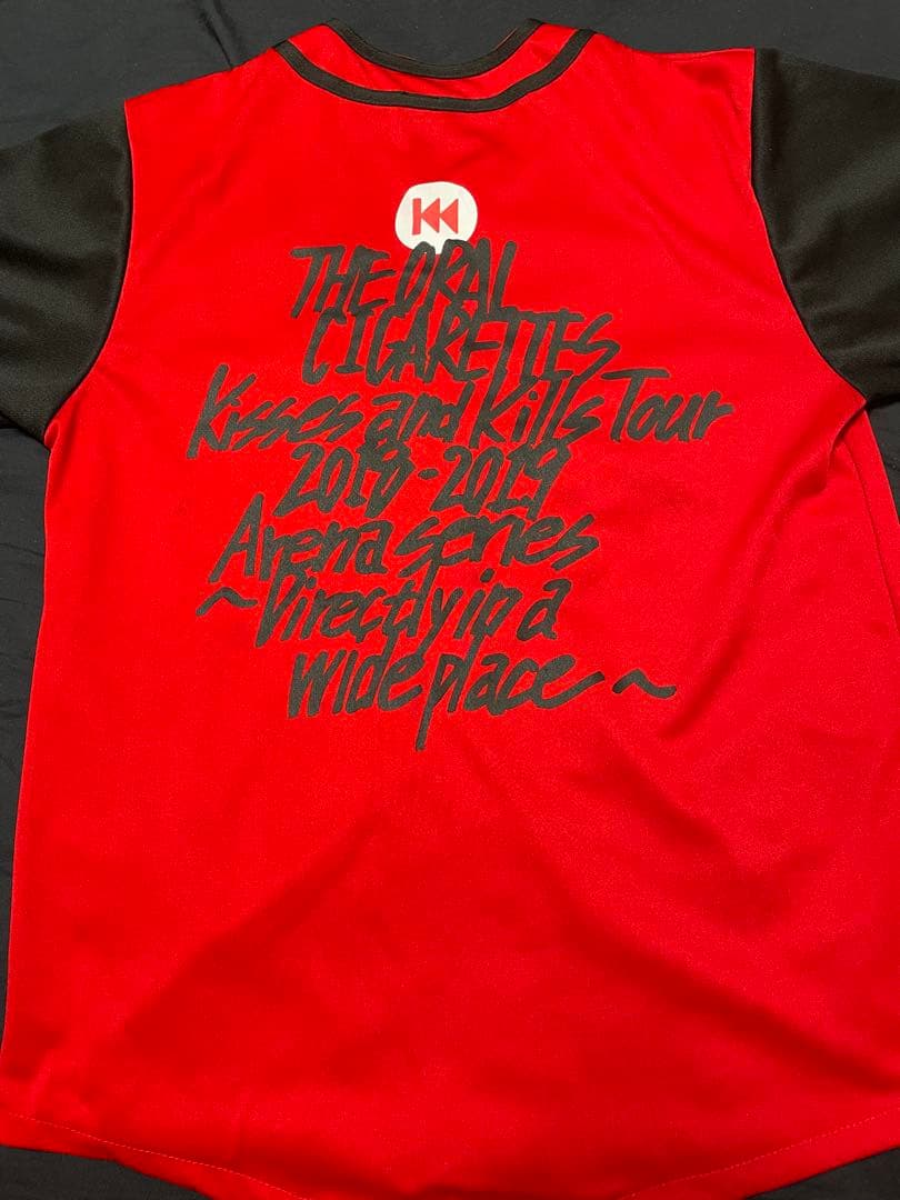 THE ORAL CIGARETTES ベースボールシャツ