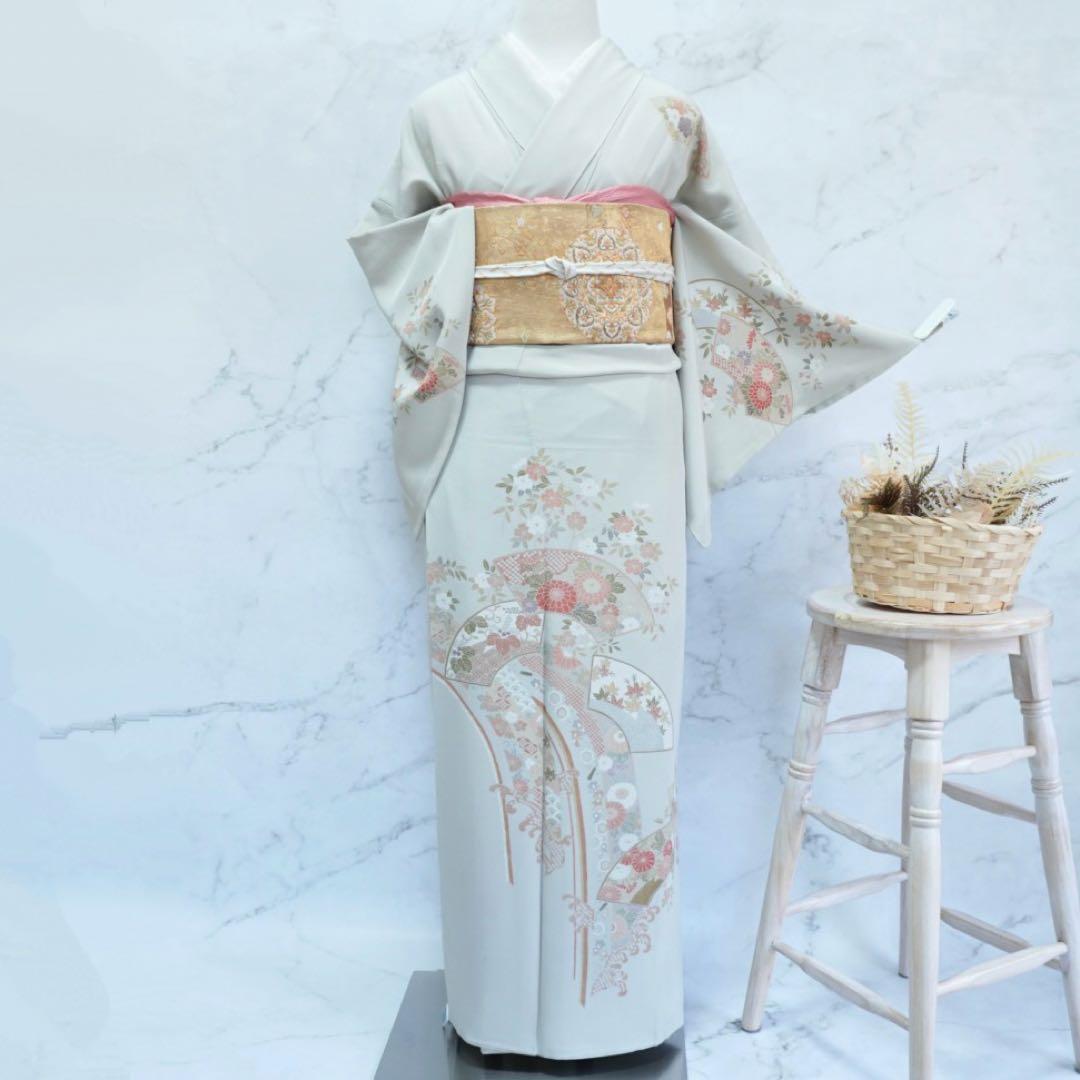 訪問着 単品　a456七五三　入学式　お宮参り　結婚式 kimono-cafe_b1ad0118