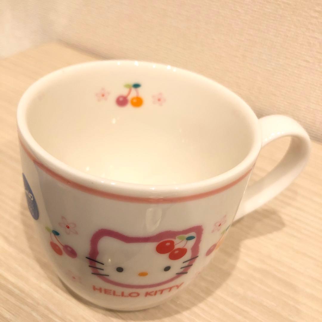 Hello Kitty チェリー柄 マグカップ 1998年
