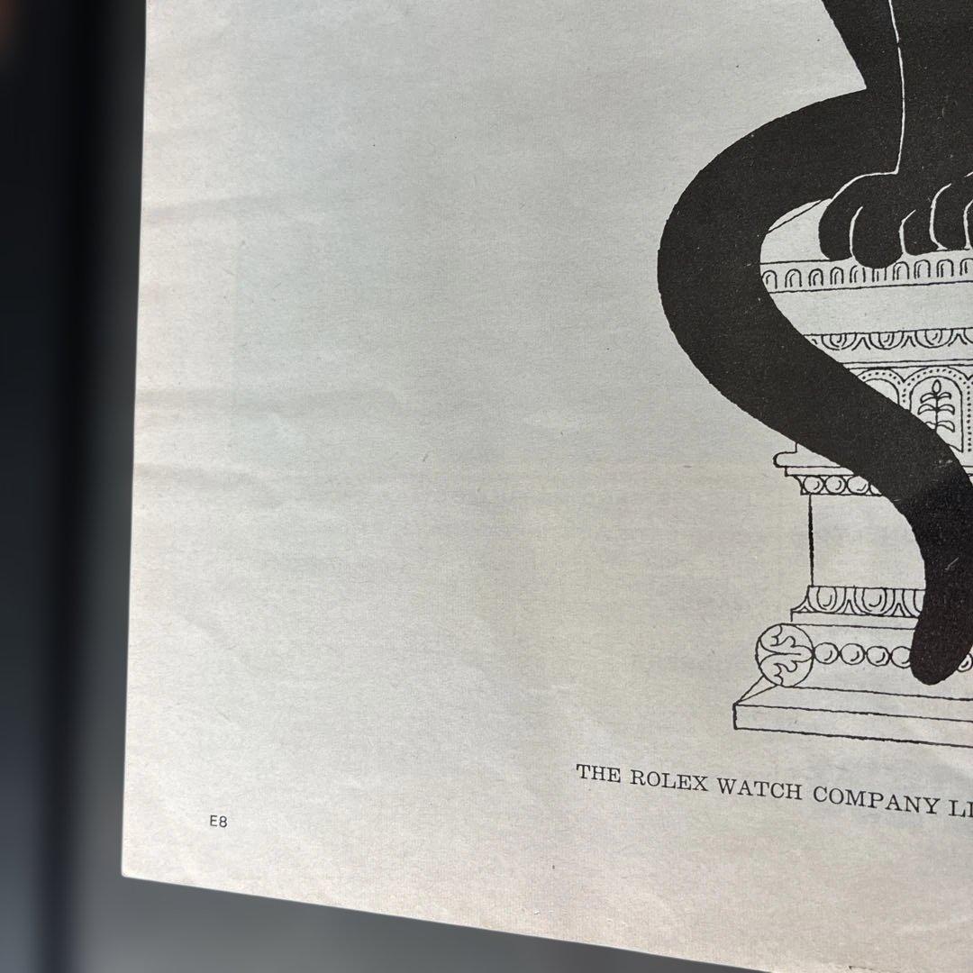 コレクション Rolex lucky black cat vintage AD No,3