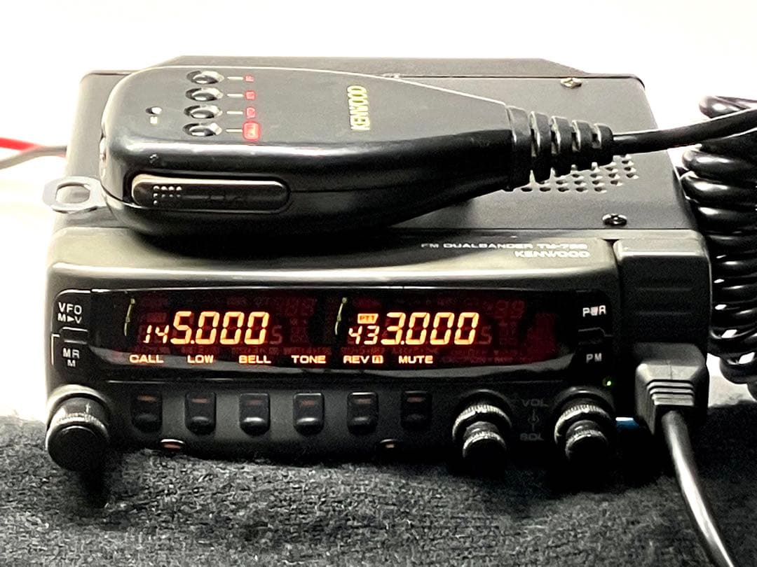 KENWOOD TM-733 V/U 10w アマチュア無線 無線機 モービル - メルカリ