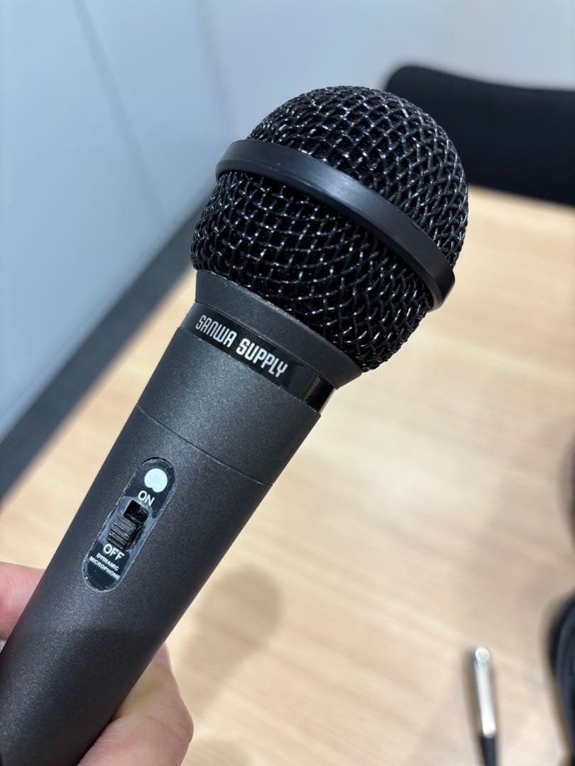 ワイヤレスマイク付き拡声器スピーカー