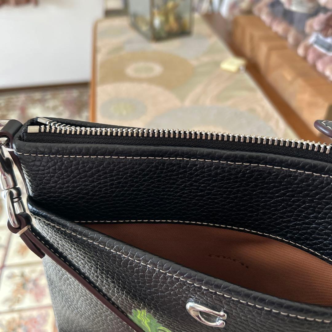 Coach ミッキー 100周年ショルダーバッグ ブラック