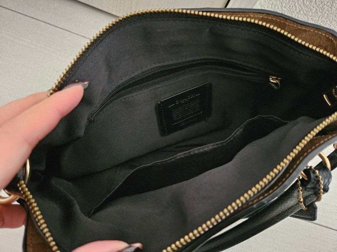 yuki　COACH　２way バッグ　ショルダーバッグ
