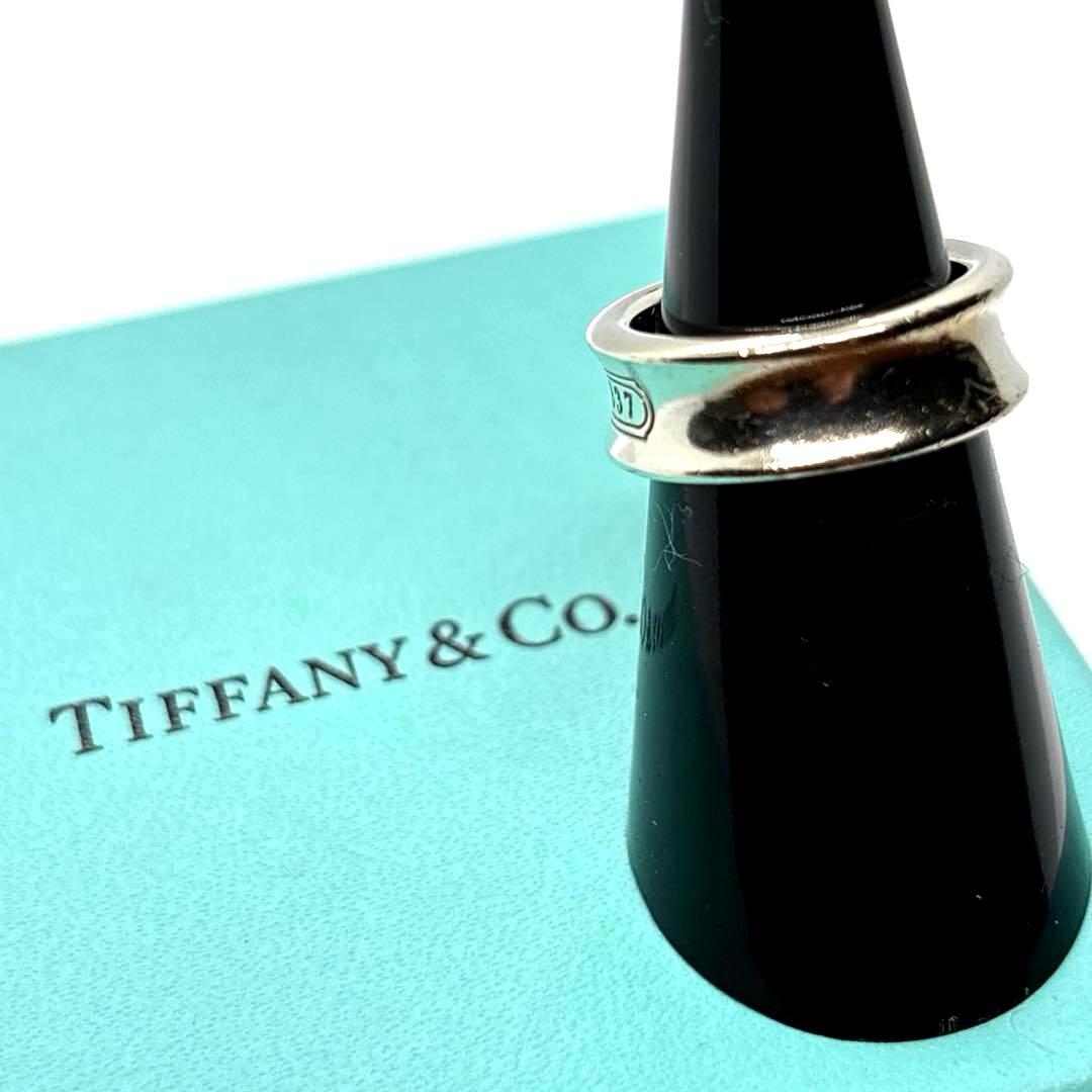 極美品 ティファニー ナロー リング9.5号 SV925 定番シルバー