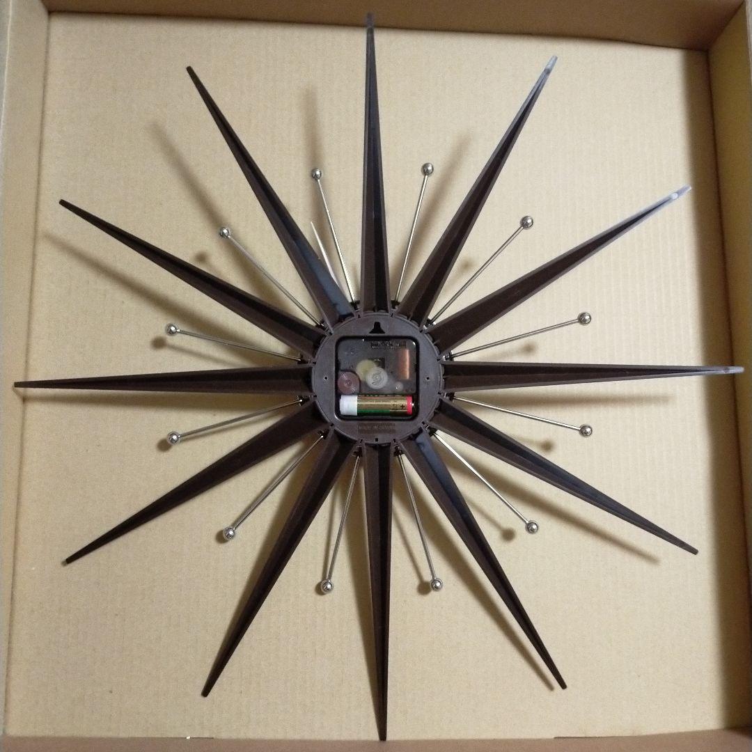 ウォールクロック　サンバースト★