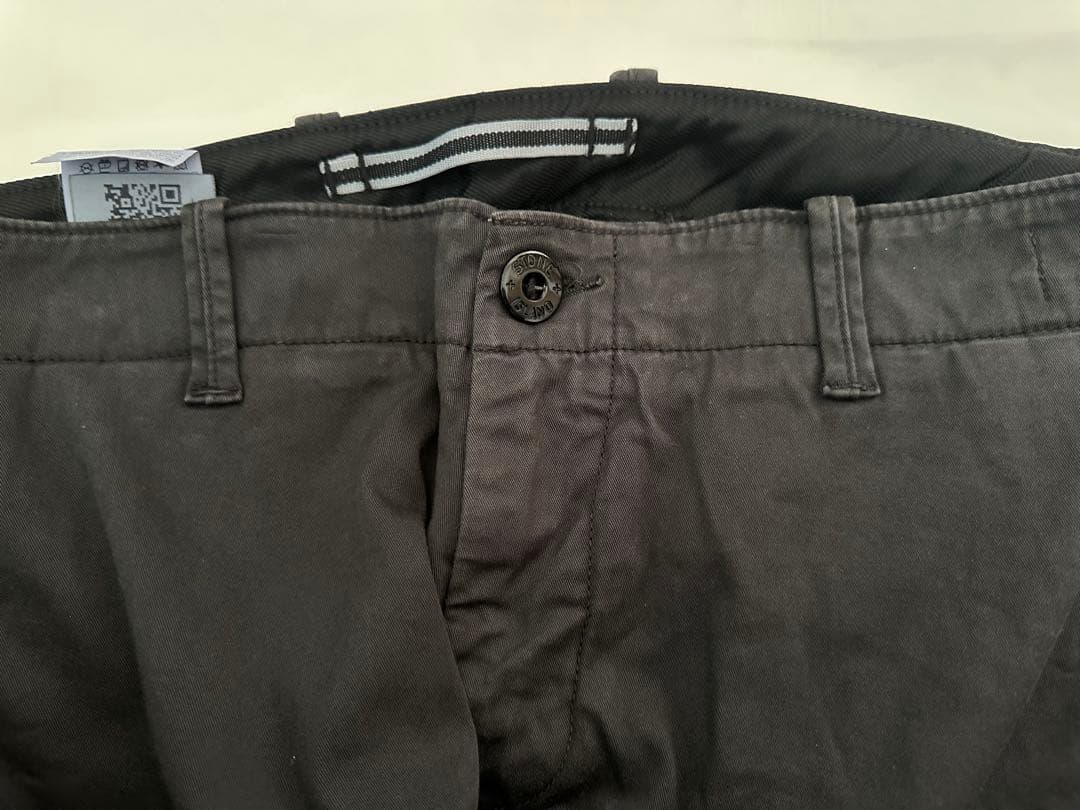 STONE ISLAND グレー パンツ W34 66153CZ02
