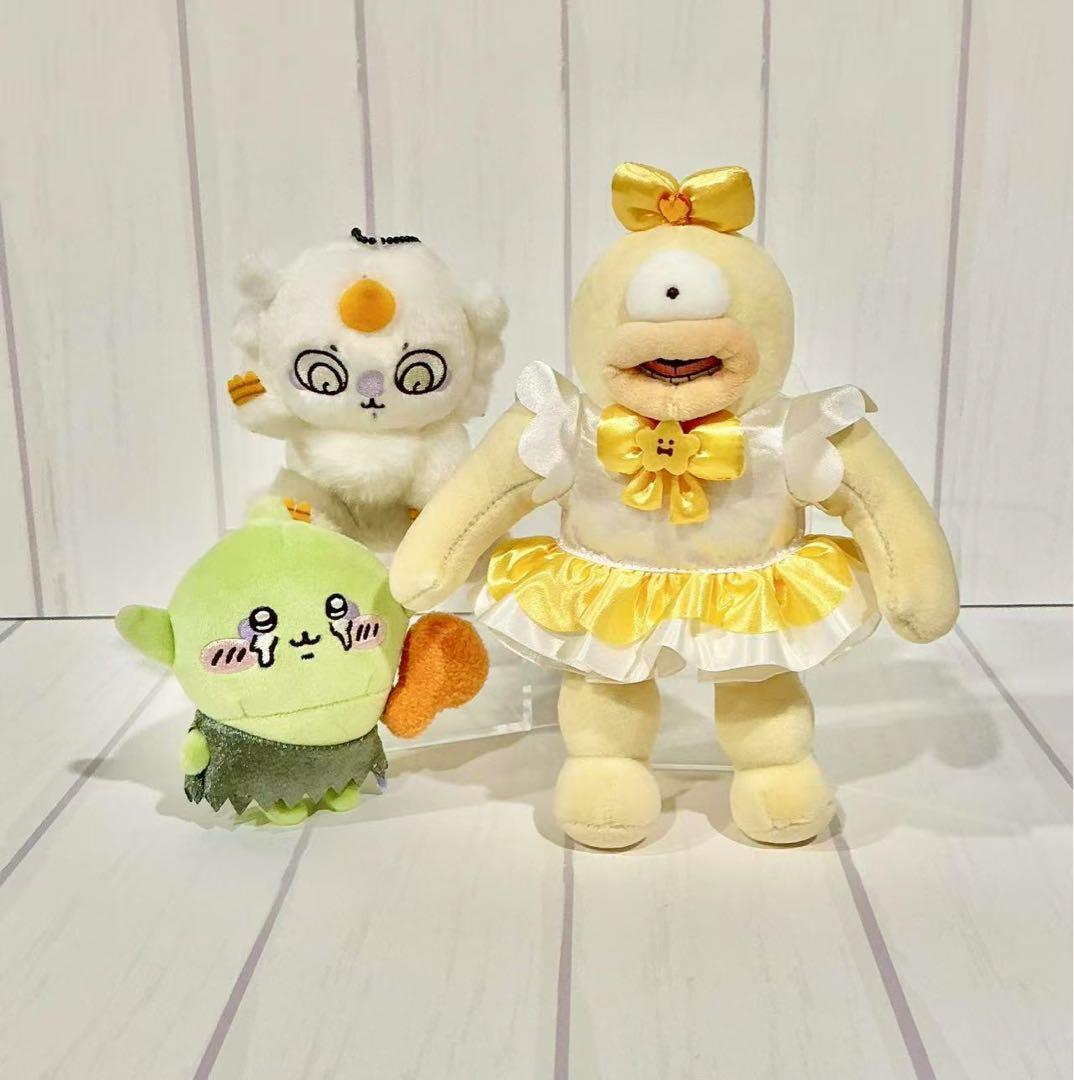 まじかるちいかわマスコット　オデ　ゴブリン　あのこ まじかるちいかわ 超まじかるちいかわ オデ ゴブリン あのこ