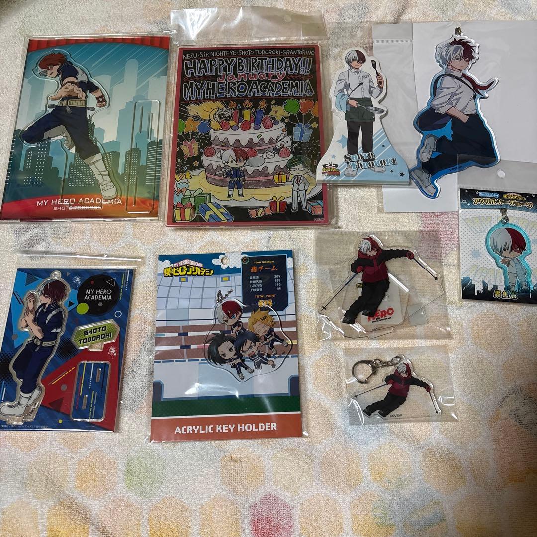 僕のヒーローアカデミア ヒロアカ 轟焦凍 缶バッジ アクスタ