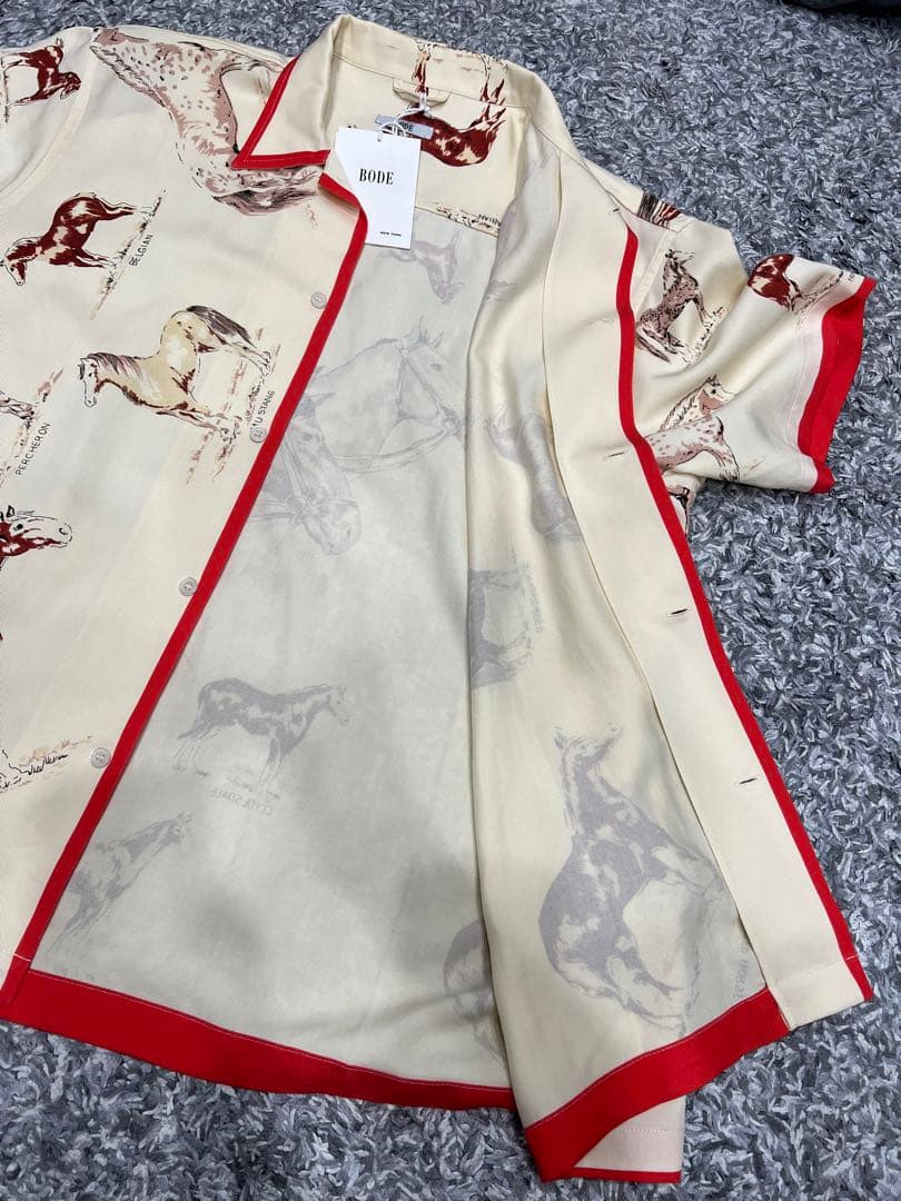 [超希少] BODE シルクキャンプシャツ NewJeansヘリン着用