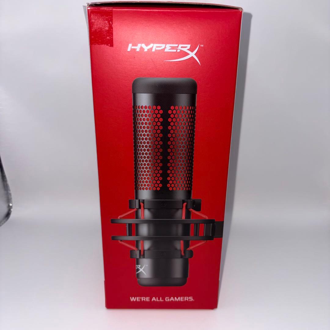 HyperX QuadCast スタンドアロンマイク HX-MICQC-BK