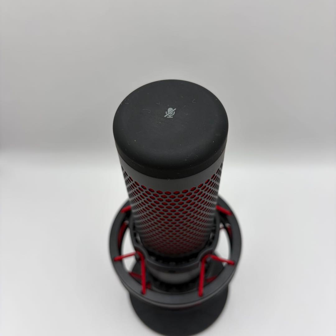 HyperX QuadCast スタンドアロンマイク HX-MICQC-BK