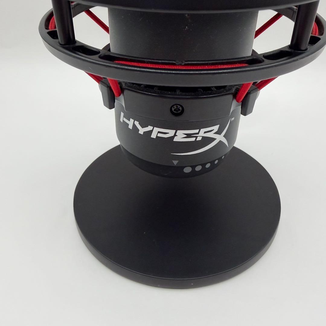 HyperX QuadCast スタンドアロンマイク HX-MICQC-BK