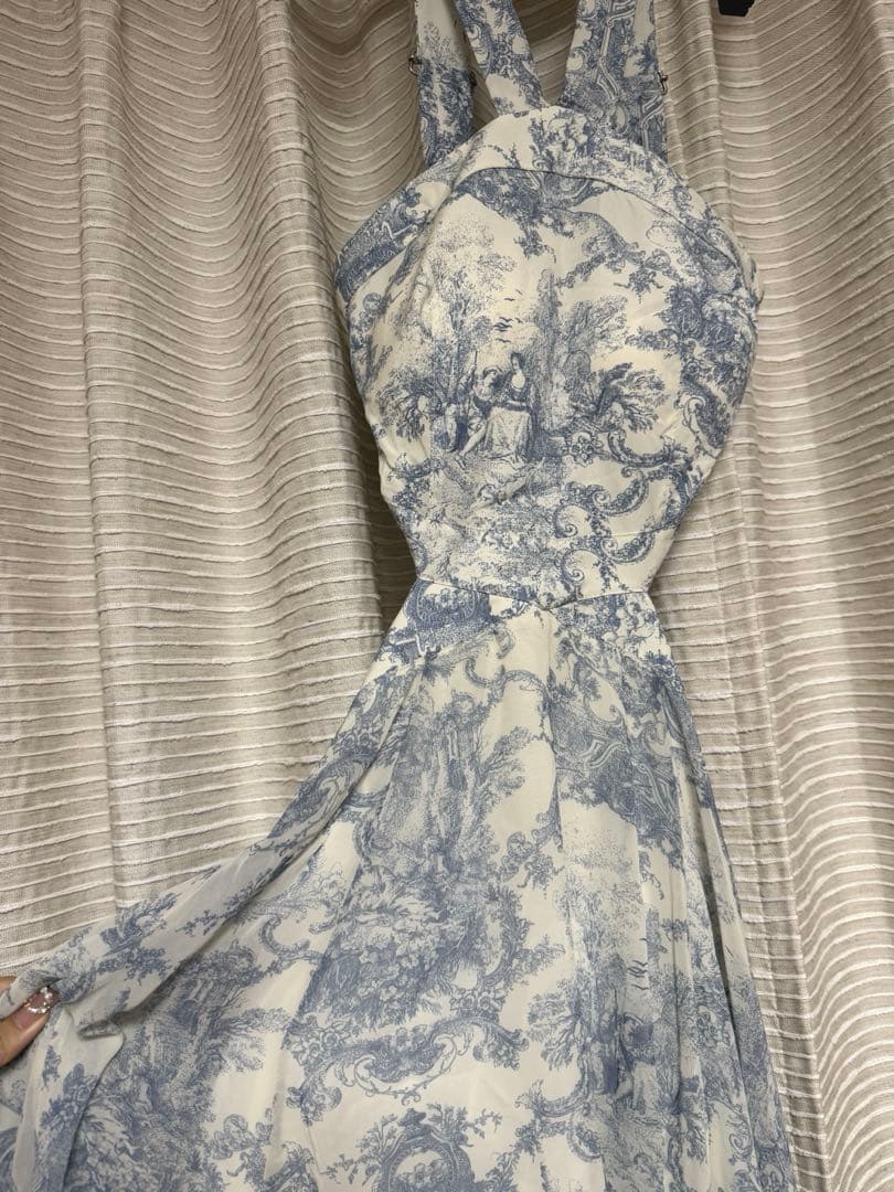 AN-ON2925 ドレス ピンクベージュ/赤/青/ネイビー