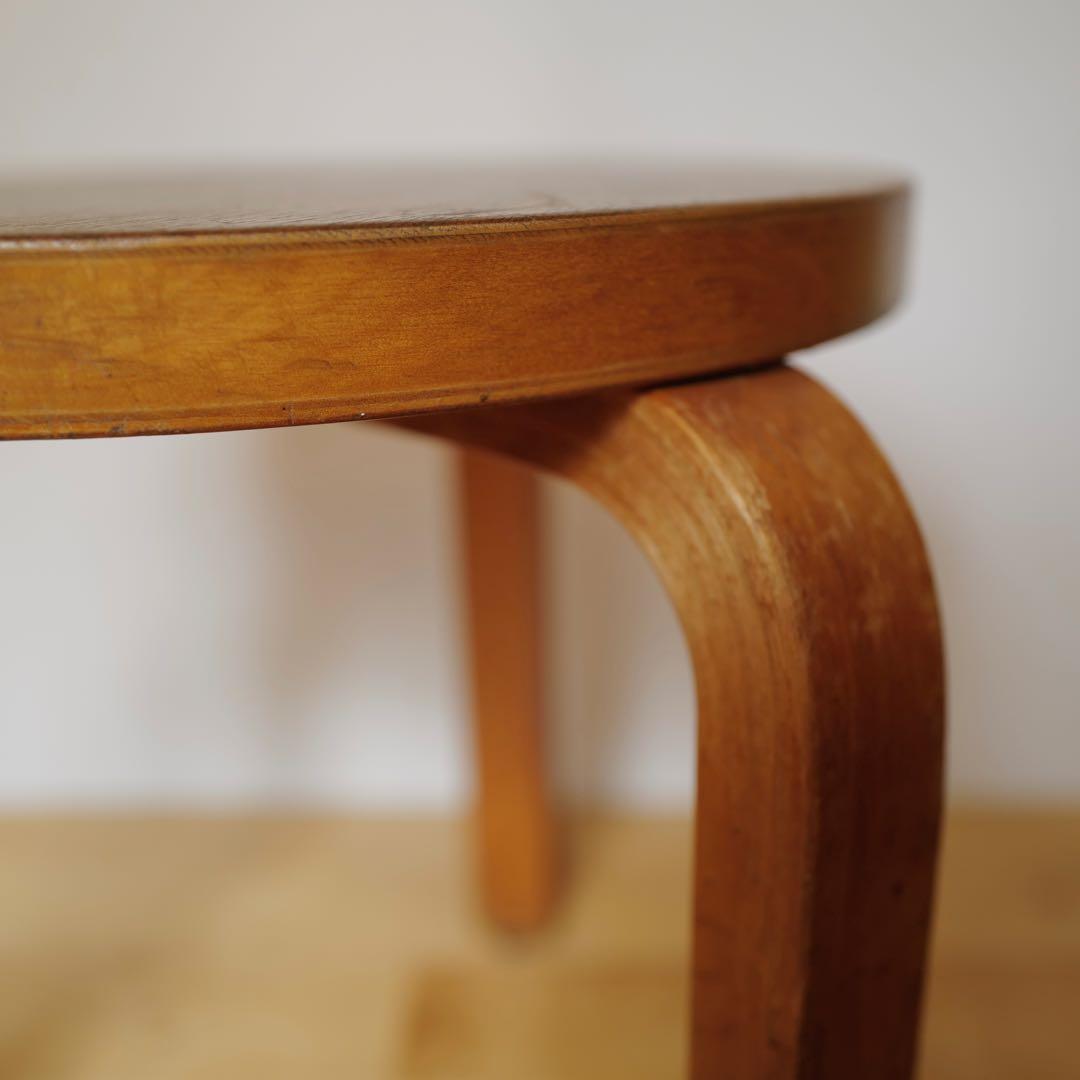 【レア】低座タイプ1940s-50sスツール60 AlvarAaltoビンテージ