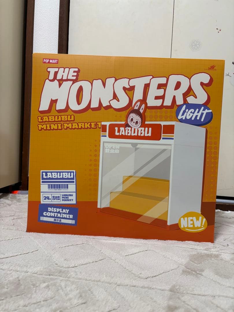 THE MONSTERS Wackymart ラブブ付きコンテナ ケース セット
